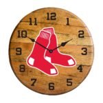 OAK BARREL CLOCK (Various Teams) - Image 33