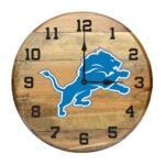 OAK BARREL CLOCK (Various Teams) - Image 17