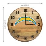 OAK BARREL CLOCK (Various Teams) - Image 73