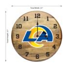 OAK BARREL CLOCK (Various Teams) - Image 76