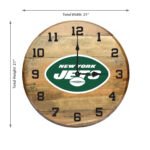 OAK BARREL CLOCK (Various Teams) - Image 78