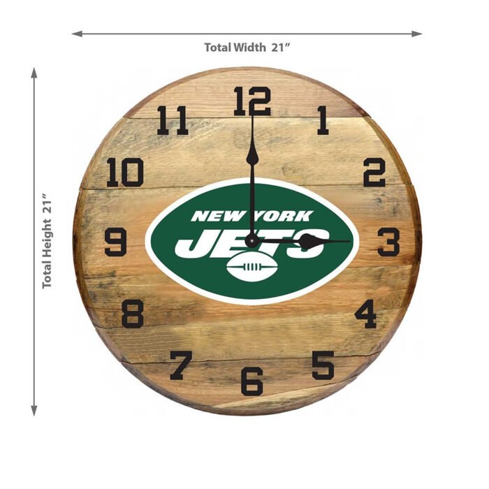 OAK BARREL CLOCK (Various Teams) - Image 78