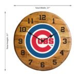 OAK BARREL CLOCK (Various Teams) - Image 81