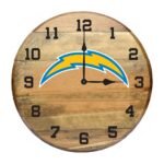 OAK BARREL CLOCK (Various Teams) - Image 25