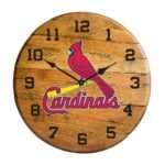 OAK BARREL CLOCK (Various Teams) - Image 35