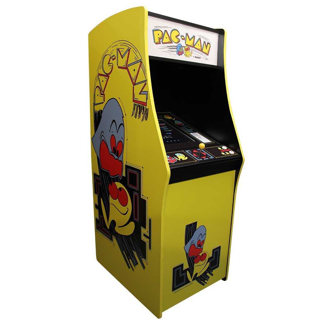 pac-man-left Pac-Man Replica JAMMA Commercial Arcade Machine - Image 1