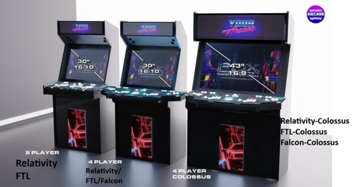 Paradox Arcades | FTL - 30" 16:10 LCD Monitor | 2-4 Players | Premium Edition | Plywood Design | Wi-Fi Remote Support | Arcade Machine - Image 19