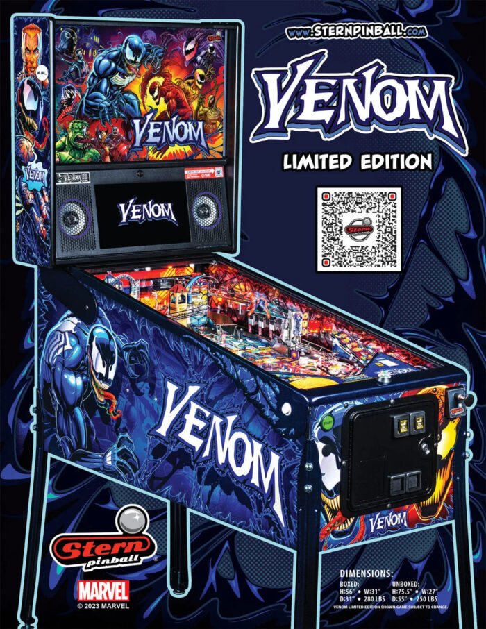Limited Edition Venom Pinball Machine by Stern Pinball - Image 5