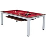Playcraft Glacier 7' Pool Table with Dining Top