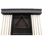 Playcraft Traditional Hardwood Billiard Wall Racks - Image 12