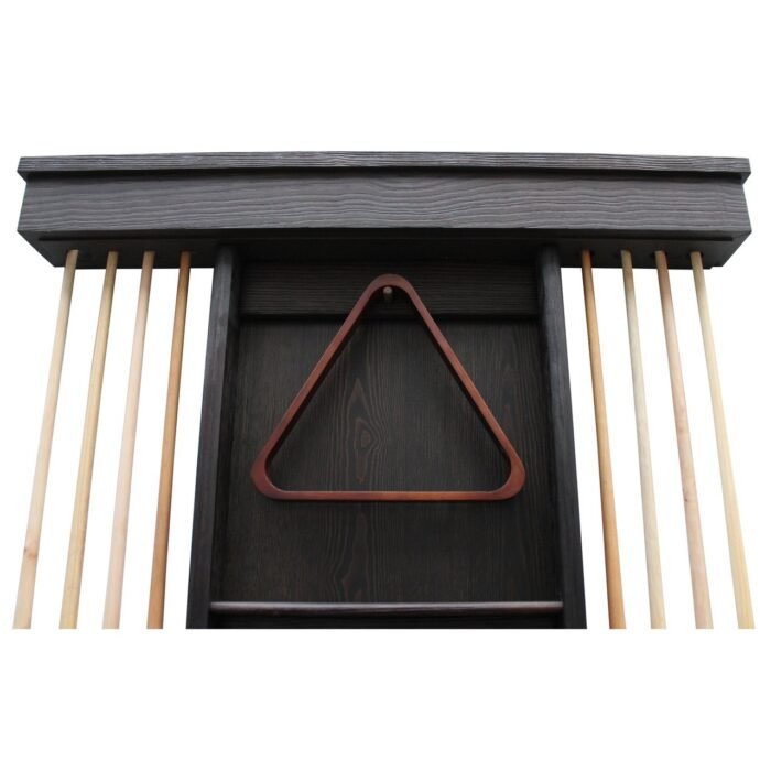Playcraft Traditional Hardwood Billiard Wall Racks - Image 12