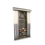 Playcraft Traditional Hardwood Billiard Wall Racks - Image 10