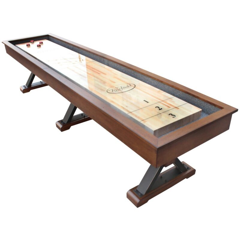 playcraft santa fe pro style shuffleboard table 12 length