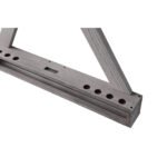 Playcraft X Style Hardwood 8 Cue Billiard Equipment Wall Rack - Image 4