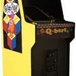 QBERT ARCADE WITH LOTS OF NEW PARTS-SHARP-HEAVY DUTY, COIN OPERATED, COMMERCIAL GRADE WITH FREE PLAY OPTION