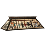 RAM Game Room | 44" | Knock Down Frame | Lounge Scene Design | Billiard Light Fixture