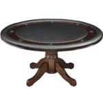 RAM Game Room | 60" 2 in 1 | Round | 4-6 Players | Poker and Dining Table - Image 4