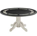 RAM Game Room | 60" 2 in 1 | Round | 4-6 Players | Poker and Dining Table