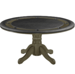 RAM Game Room | 60" 2 in 1 | Round | 4-6 Players | Poker and Dining Table - Image 6