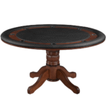 RAM Game Room | 60" 2 in 1 | Round | 4-6 Players | Poker and Dining Table - Image 2