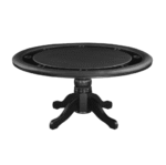 RAM Game Room | 60" 2 in 1 | Round | 4-6 Players | Poker and Dining Table - Image 3
