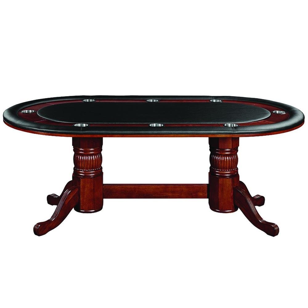 ram-game-room-84-texas-holdem-game-table-english-tudor-no-thank-you RAM Game Room 84" Texas Hold'em Game Table - English Tudor - Image 1