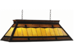 RAM Game Room | Filigree | 44" | Metal Knock Down Frame | Stained Glass | 4-Light Billiard Fixture - Image 2