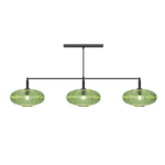 RAM Game Room | Prohibition Series |54"| 3-Glass Shade Light Fixture