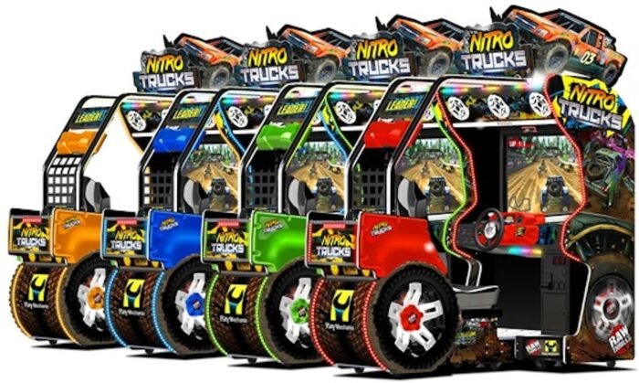 Raw Thrills | Nitro Trucks Offroad Racing Arcade Game - Image 2