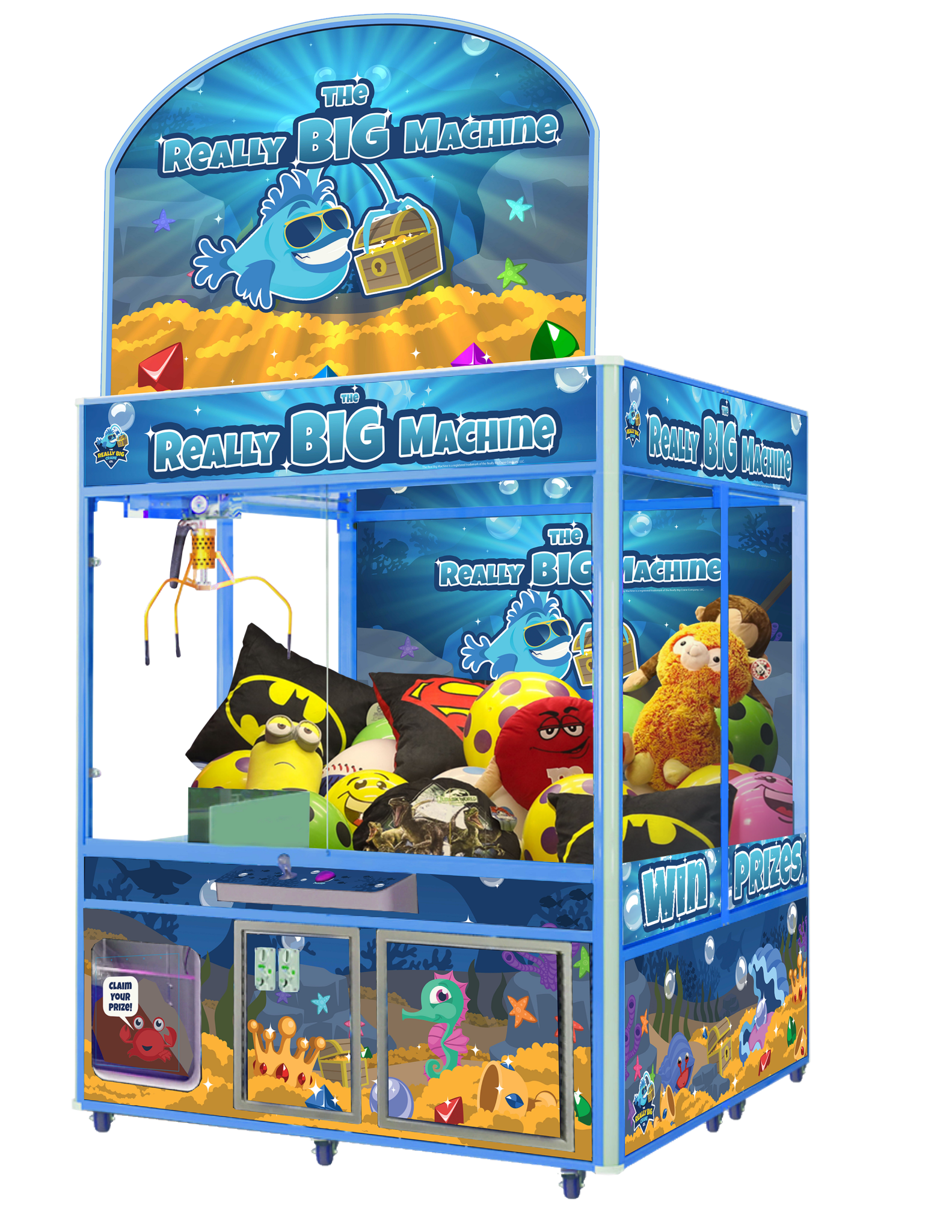 really-big-crane-the-really-big-machine-65-crane-claw-machine-3467363 Really Big Crane | The Really Big Machine | 65" | Crane Claw Machine - Image 1
