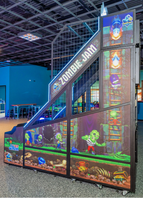 really big crane zombie jam 42 inch video screen basketball arcade game 2395602