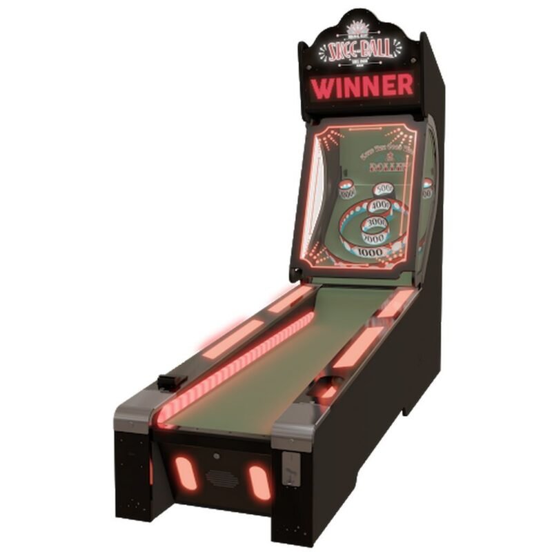 skee ball glow alley 10 bowler coin op redemption game none 2