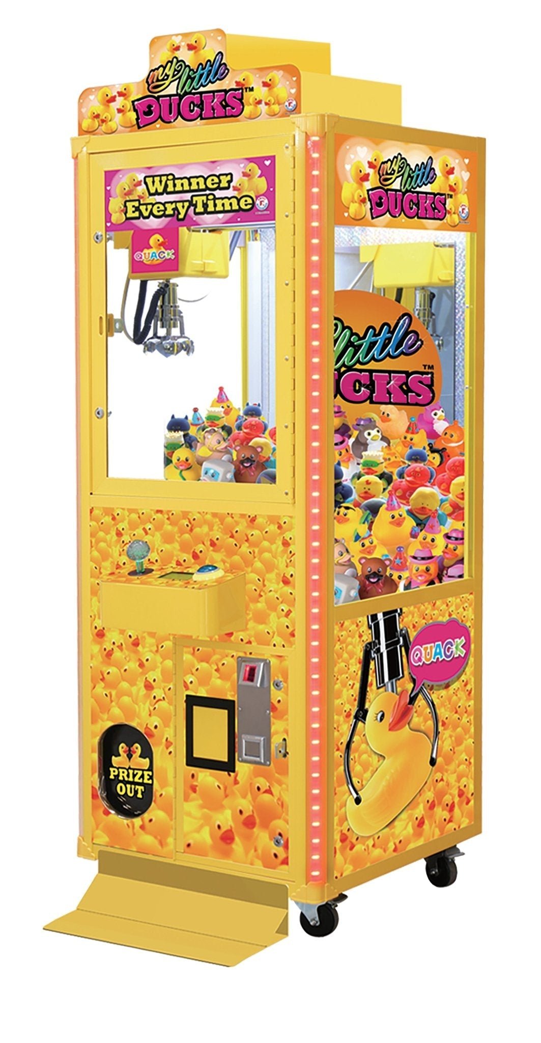 smart-industries-my-little-ducks-18-gauge-steel-console-arcade-crane-claw-machine-8800388 Smart Industries | My Little Ducks | 18-Gauge Steel Console | Arcade Crane Claw Machine - Image 1