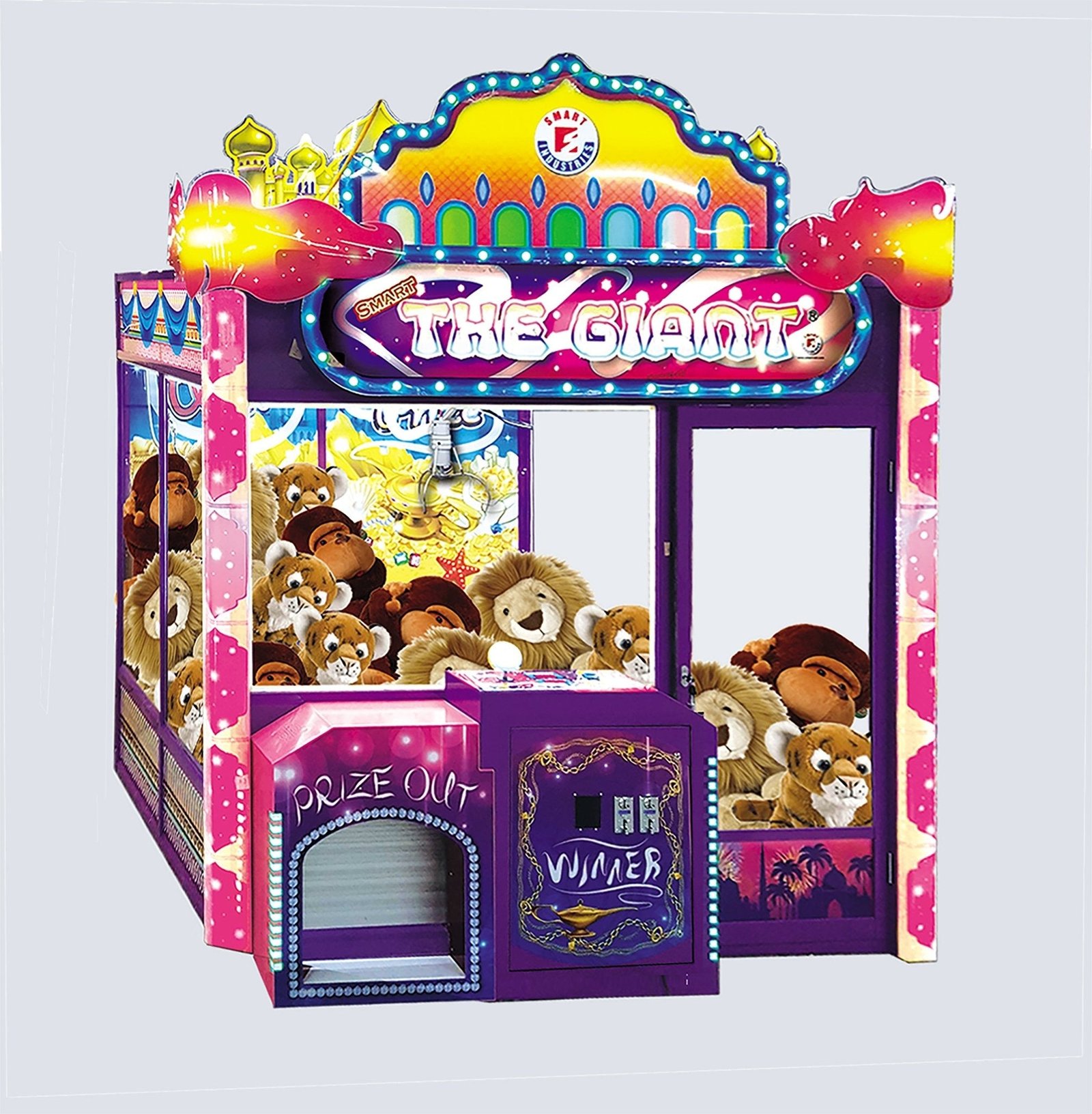 smart-industries-the-giant-taj-mahal-arcade-crane-claw-machine-giant-size-claw-5387275 Smart Industries | The Giant Taj Mahal | Arcade Crane Claw Machine | Giant-Size Claw - Image 1