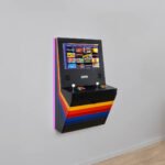 Polycade Sente Arcade (Black W/Retro Stripes)