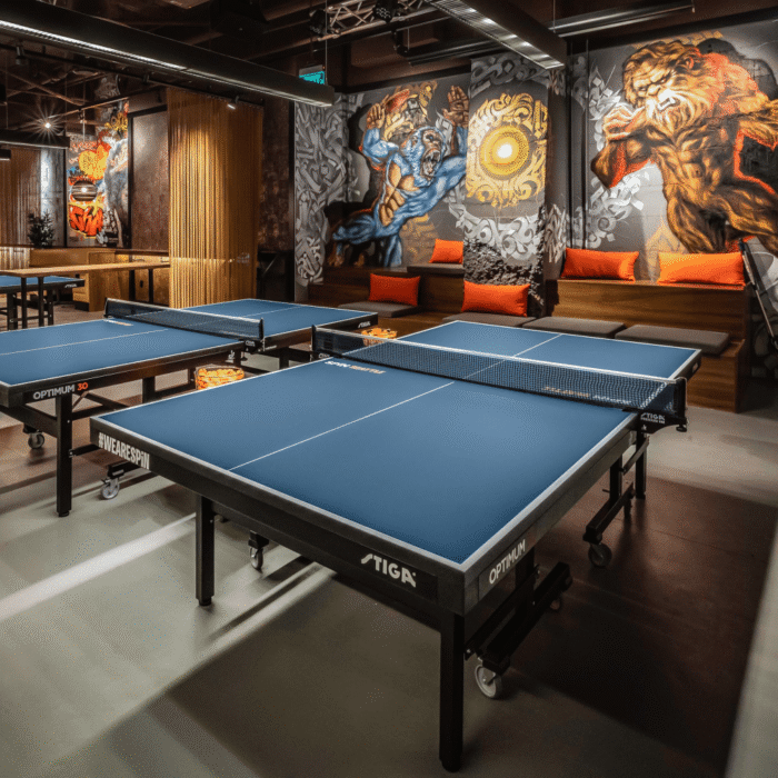 Stiga Optimum 30 Ping Pong Tennis Table |Very Durable | ITTF approved| Indoor table |30mm Top | Blue - Image 2