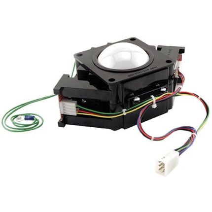 TRACKBALL-3" DIAMETER WHITE HIGH LIP BY HAPP-FOR GOLDEN TEES AND MORE