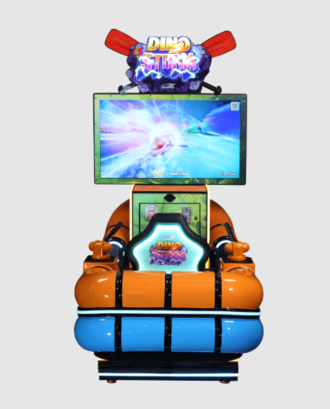 unis-dino-storm-49-hd-screen-raft-shaped-cabinet-arcade-racing-game-9666196 UNIS | Dino Storm | 49″ HD screen | Raft-Shaped Cabinet | Arcade Racing Game - Image 1