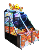 UNIS | Emoji Hoops | 65" LCD Backboard | Basketball Arcade Game - Image 3