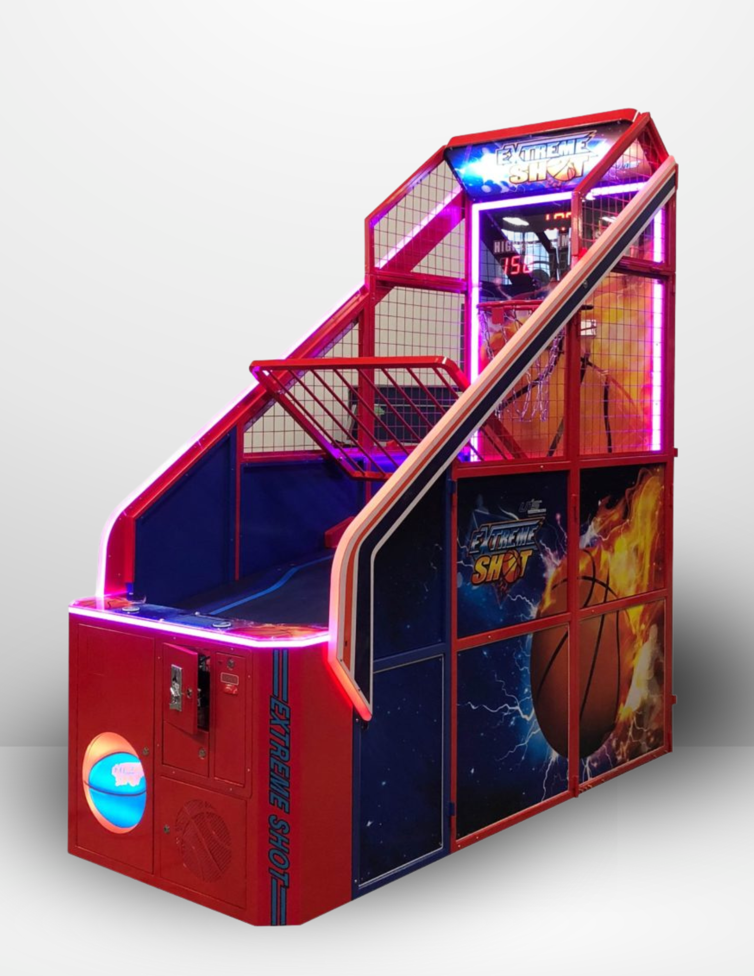 unis-extreme-shot-steel-cabinet-arcade-basketball-game-6496148 UNIS | Extreme Shot | Steel Cabinet | Arcade Basketball Game - Image 1
