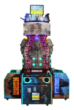 UNIS | Godzilla vs Kong Smasher | 4-Player | Whacking Arcade Game - Image 3