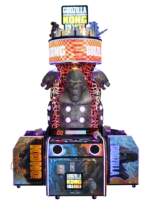 UNIS | Godzilla vs Kong Smasher | 4-Player | Whacking Arcade Game - Image 2