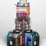 UNIS | Godzilla vs Kong Smasher | 4-Player | Whacking Arcade Game