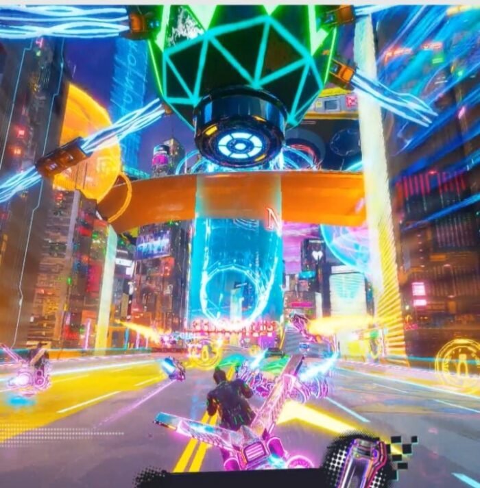 UNIS | Neon Rush | 49" Dual Screens | Arcade Racing Game - Image 5