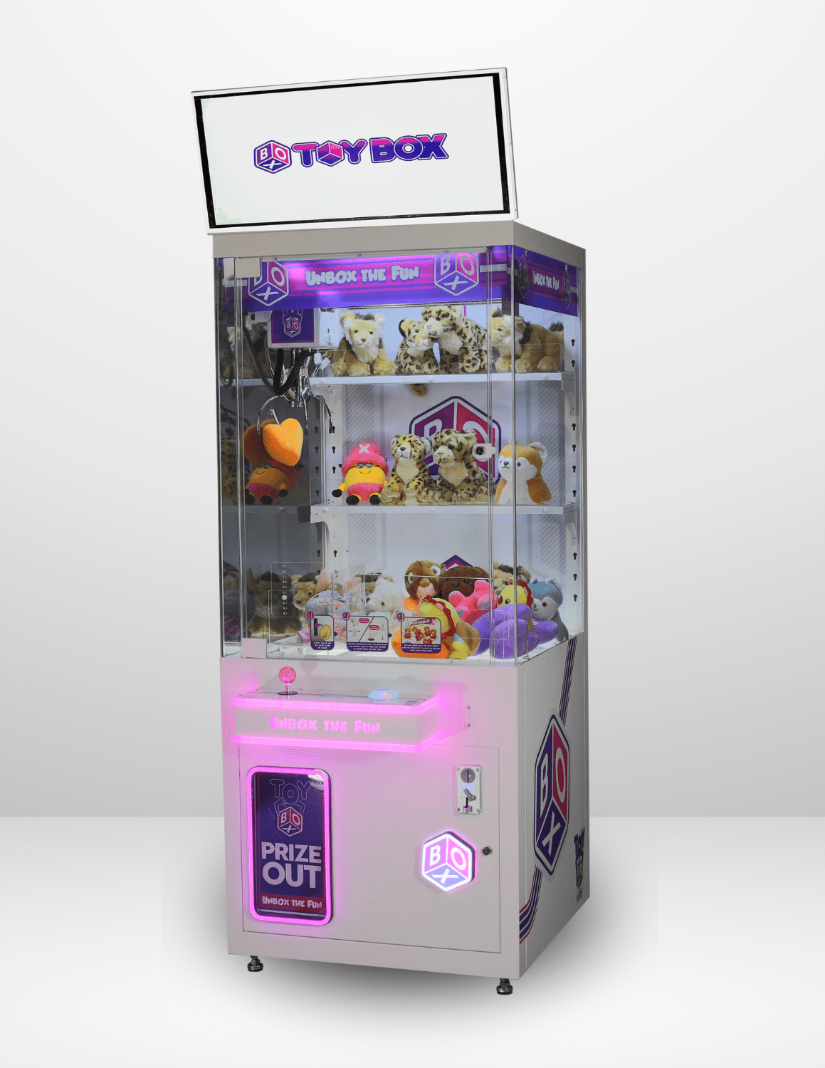 unis-toy-box-lcd-version-1-player-claw-machine-7669815 UNIS | Toy Box - LCD Version | 1-Player | Claw Machine - Image 1
