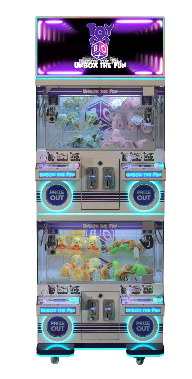 unis toy box lcd version 29 inch 4 player claw machine 1250933