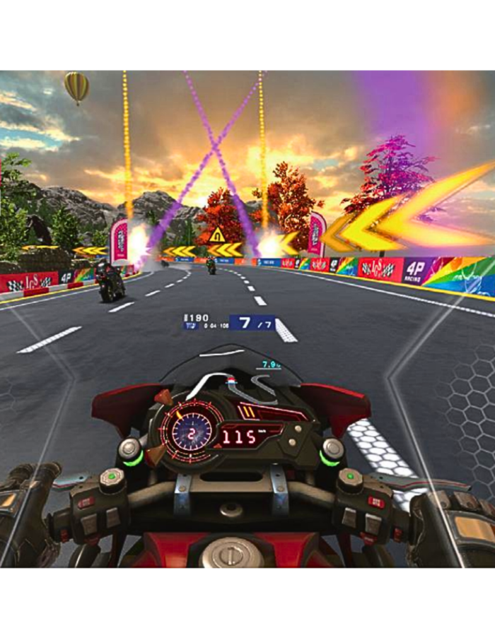 UNIS | Ultra Motor VR | 2-Player | Virtual Reality Racing Game - Image 4