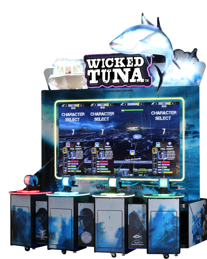 UNIS | Wicked Tuna | 4-Player | Fishing Arcade Video Game - Image 2
