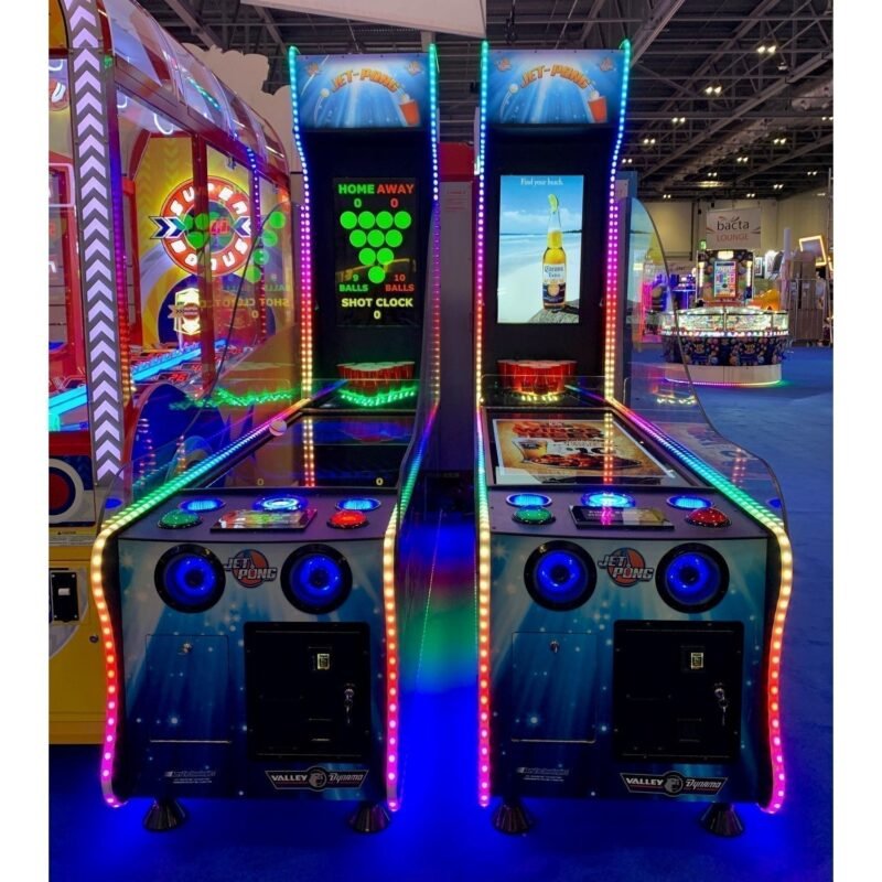 valley dynamo jet pong coin operated version no thank you 2
