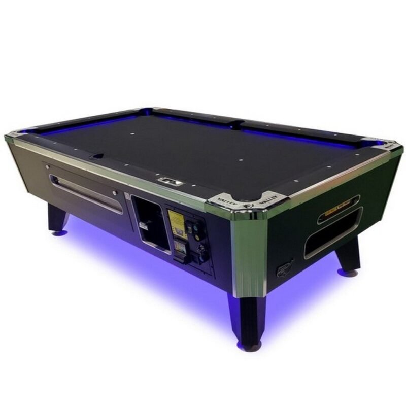 valley panther zd 11 led pool table coin operated coin op 88 inches